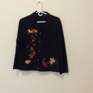 Cute jacket just in time for fall.